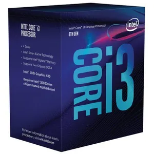 Comparateur de prix : Intel Core i3 8100 - 3.6 GHz - 4 coeurs - 4 filetages - 6 Mo cache - LGA1151 Socket - Box