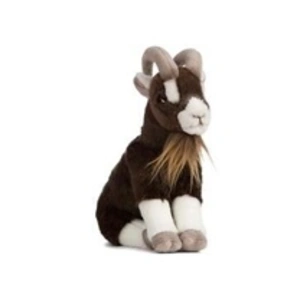 Living Nature Peluche chèvre brune assise 22 cm - AN408 pas cher
