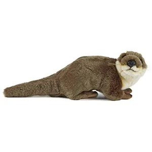 Comparateur de prix : Peluche Living Nature - Loutre moyenne (32cm)