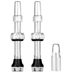 Comparateur de prix : Valves tubeless muc off v2 aluminium 44 mm argent
