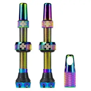 Comparateur de prix : Valves tubeless Muc-Off V2 néochrome (paire)- 44mm