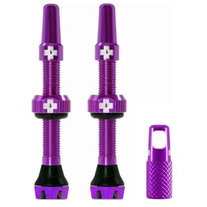 Comparateur de prix : Valves tubeless muc off v2 aluminium 44 mm violet