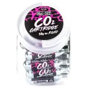 Cartouches COÂ² Muc-Off 16gr bonbonniÃ¨re atelier (40 pcs) pas cher