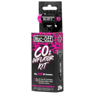 Comparateur de prix : Muc Off - MTB Inflator Kit - Pompe à CO2 taille One Size, noir