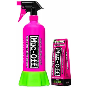 Comparateur de prix : Nettoyant vélo Muc-Off Punk poweder - rose/noir
