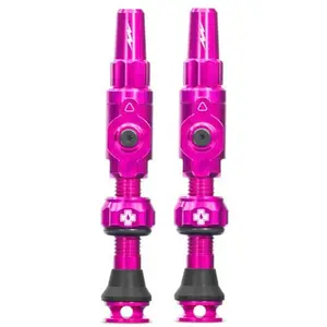 Comparateur de prix : Muc Off - Tubeless Valves Big Bore Lite - Valve de vélo taille 45 mm, rose