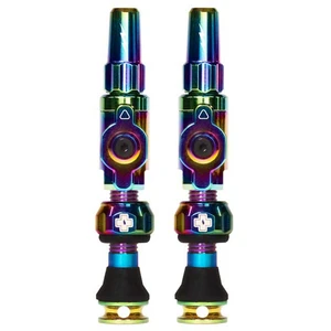 Comparateur de prix : Muc Off - Tubeless Valves Big Bore Lite - Valve de vélo taille 45 mm, iridescent