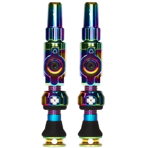 Comparateur de prix : Muc Off - Tubeless Valves Big Bore Lite - Valve de vélo taille 35 mm, iridescent