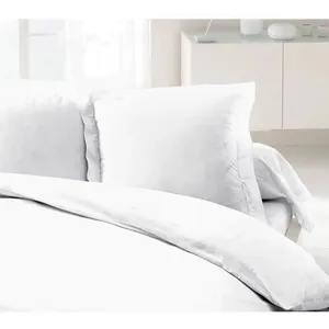 Comparateur de prix : LOVELY HOME Lot de 2 Taies d'Oreillers 100% coton 63x63 cm blanc