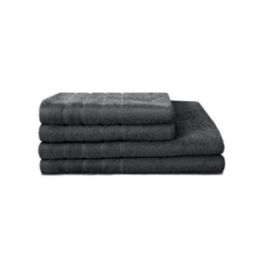 Lot de 4 serviettes - LOVELY HOME - 2 Serviettes 50 x 100 cm + 2 Draps... pas cher