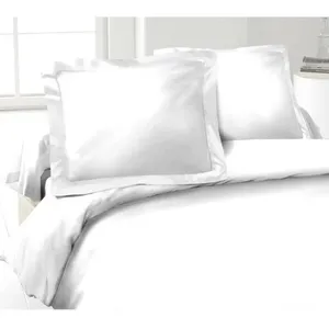 Comparateur de prix : LOVELY HOME Lot de 2 Taies d'Oreillers 100% coton 50x70 cm - Blanc