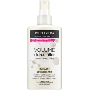Comparateur de prix : John Frieda Volume + Force Filler Spray Epaississant 150ml