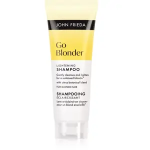 Comparateur de prix : John Frieda Go Blonder Lightening Shampoo shampoing éclaircissant pour...