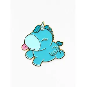 Unihorn Pin's licorne bleu Unipin Mount'n Peak pas cher