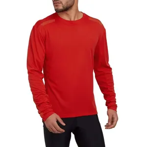 T shirt manches longues altura all road performance rouge pas cher