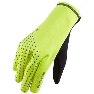 Gants longs coupe vent unisexe altura thermostretch jaune pas cher