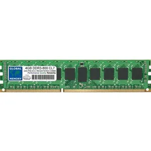 4Go DDR3 800MHz PC3-6400 240-PIN ECC REGISTERED DIMM (RDIMM) MÉMOIRE P...Vendu paramazon