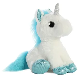 Aurora peluche Sparkle Tales Frostylicorne 30,5 cm blanc Unicorn pas cher