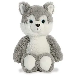 Aurora calin amis 12 pouces chien Husky pas cher