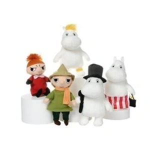Aurora Peluches Moomin de 6,5 - Pappa Moomin (chapeau haut de forme) pas cher