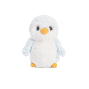 Aurora Pomomom pingouin câlin bleu 15 cm pas cher