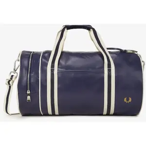 Fred Perry Sac de sport classique marine/écru  pas cher