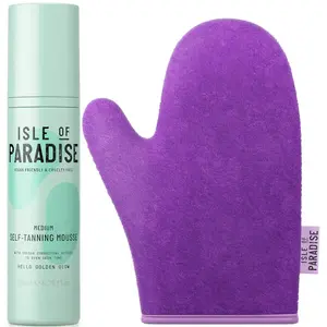 Isle of Paradise Mousse Auto-bronzante - Mousse solaire pour le corps 