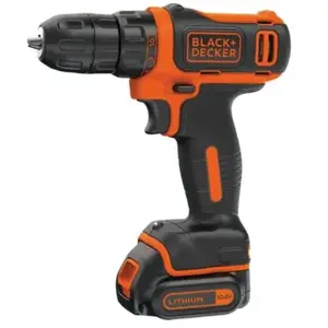 Black&decker - Trapano avitatore 10,8v lith validetta bdcdd12k-qw pas cher