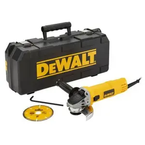 Comparateur de prix : DeWALT DWE4156 Meuleuse d'angle 900 W - Ø 125 mm SYSTÈME ANTI-REDÉMARR...