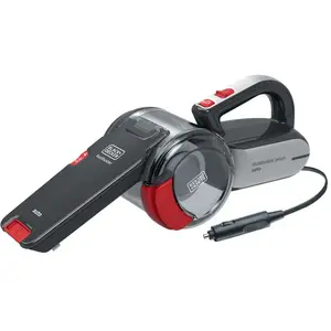 Aspirateur voiture sans sac BLACK & DECKER PV1200AV - 12V - 5m de câble pas cher