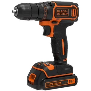 Perceuse sans fil Black & Decker 18V - 1 Vitesse pas cher