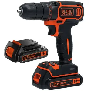 Comparateur de prix : Perceuse-visseuse sans fil - BLACK & DECKER - BDCD18B - 18V - 2 batter...