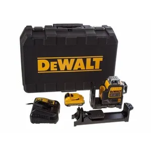 Niveau laser ligne 10,8V 2Ah Li-Ion 2x360° - DeWalt - DCE0811D1R pas cher
