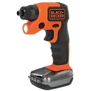 Black & decker BLACK+DECKER BDCSFS30C-QW Tournevis sans Fil, Noir pas cher