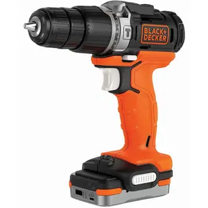 Comparateur de prix : Logilink Black & Decker - BDCHD12S1 Black+Decker Marteau perforateur 12V avec