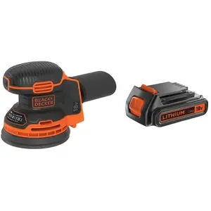Comparateur de prix : Black + Decker Black & Decker BDCROS18N-XJ Ponceuse orbitale 18V - sans batterie