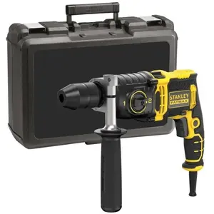 Comparateur de prix : Stanley Stanley FatMax FMEH850K-QSperceuse à percussion 850W avec 2 vitesses