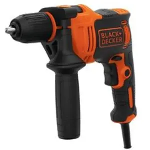 Comparateur de prix : Perceuse a percussion filaire 550W BLACK+DECKER (Livrée avec 2 forets) - BEH550-QS