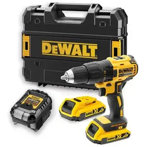 Dewalt Dcd777D2T Perceuse Démarreur Avec 2 Batteries Lithium 18 V 2,0 pas cher