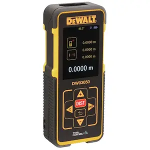Comparateur de prix : Dewalt Mesure laser 50 m Bluetooth - étui, 3 piles AAA