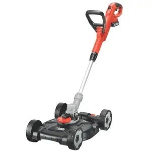 Comparateur de prix : Black + decker outil 3en1 sans fil 28cm18v tondeuse a gazon STC1820CM