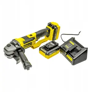 Meuleuse 125mm STANLEY FMC761M2 FATMAX Lithium 18V - 2 batteries 4,0 Ah pas cher
