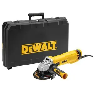 Comparateur de prix : Dwe 4217 kd Meuleuse d'angle 1200 watts 125 mm + coffret - Dewalt