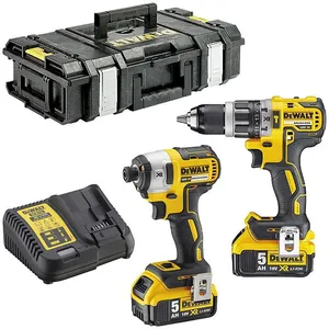 Comparateur de prix : perceuse dewalt visseuse dck266p2 18.0 V avec batterie sans fil 5.0 Ah