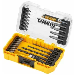 Comparateur de prix : Petit coffret de 25 pièces Toughcase - DEWALT - DT70708-QZ