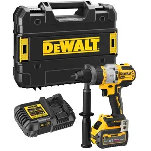 Comparateur de prix : Dewalt Perceuse visseuse percussion Premium XRP 18V 6Ah Li-Ion - DCD999T1-QW