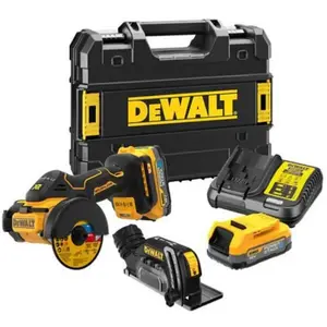 Comparateur de prix : Dewalt - Meuleuse 76 mm XR 18V 1.7Ah Li-Ion Brushless - DCS438E2T-QW