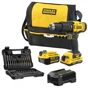 Stanley Perceuse à percussion sans fil fatmax sfmcd711dma-qw gamme v20 18v 5035048733172 pas cher