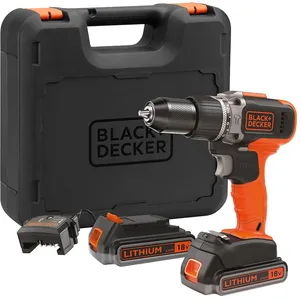 Black & decker Bcd003me2k-qw sans fil 18 volts 1400 tr/min lithium-ion pas cher