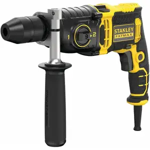 Perceuse à percussion 850W STANLEY FATMAX FMEH850KA + 5 Forets mixtes ... pas cher